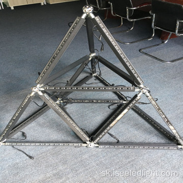 Trojuholník DMX 3D Geometry Magic LED tyč